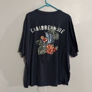 Men's Caribbean Joe Let Go Tshirt 2XL See Pictures